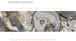 Desktop Screenshot of coastalmarble.com